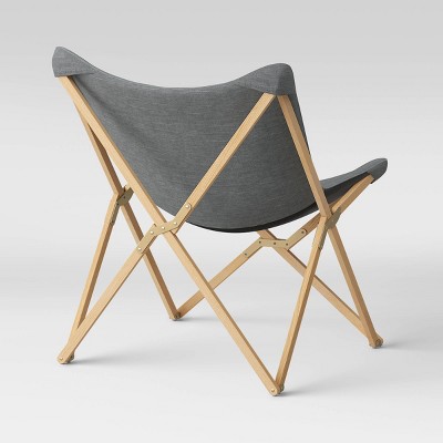 wood butterfly chair room essentials