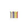 Box Partners Colored Cable Ties 40# 5 1/2" Fluorescent Yellow 1000/Case CT433J - 3 of 4