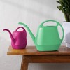 Bloem 1.1 Gallon (144 Fl Oz) Aqua Rite Resin Watering Can for Indoor and Outdoor Use - 2 of 4