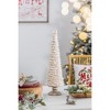 Gulches Series  Brown Shatterproof Wooden Tree Table Christmas Ornament - 3 of 4
