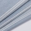 Dainty Home Madison Striped Textured Embroidered Chain Stitch Nautical Fabric Shower Curtain - 2 of 4