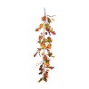 Transpac Polyester 59.06 in. Orange Harvest Assorted Maple Leaves Garland - 4 of 4