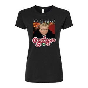 Women's - A Christmas Story - It's Christmas Ralph Fitted Graphic T-Shirt - 1 of 4