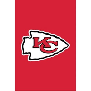 Evergreen Kansas City Chiefs House Applique Flag- 28 x 44 Inches Indoor Outdoor Sports Decor - 1 of 4
