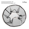 Unique Bargains Decor Washable Dustproof Soft Mesh Electric Fan Dust Cover 3 Pcs - 2 of 4