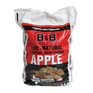 B&B Charcoal All Natural Apple Wood Smoking Chunks 549 cu in - 1 of 1