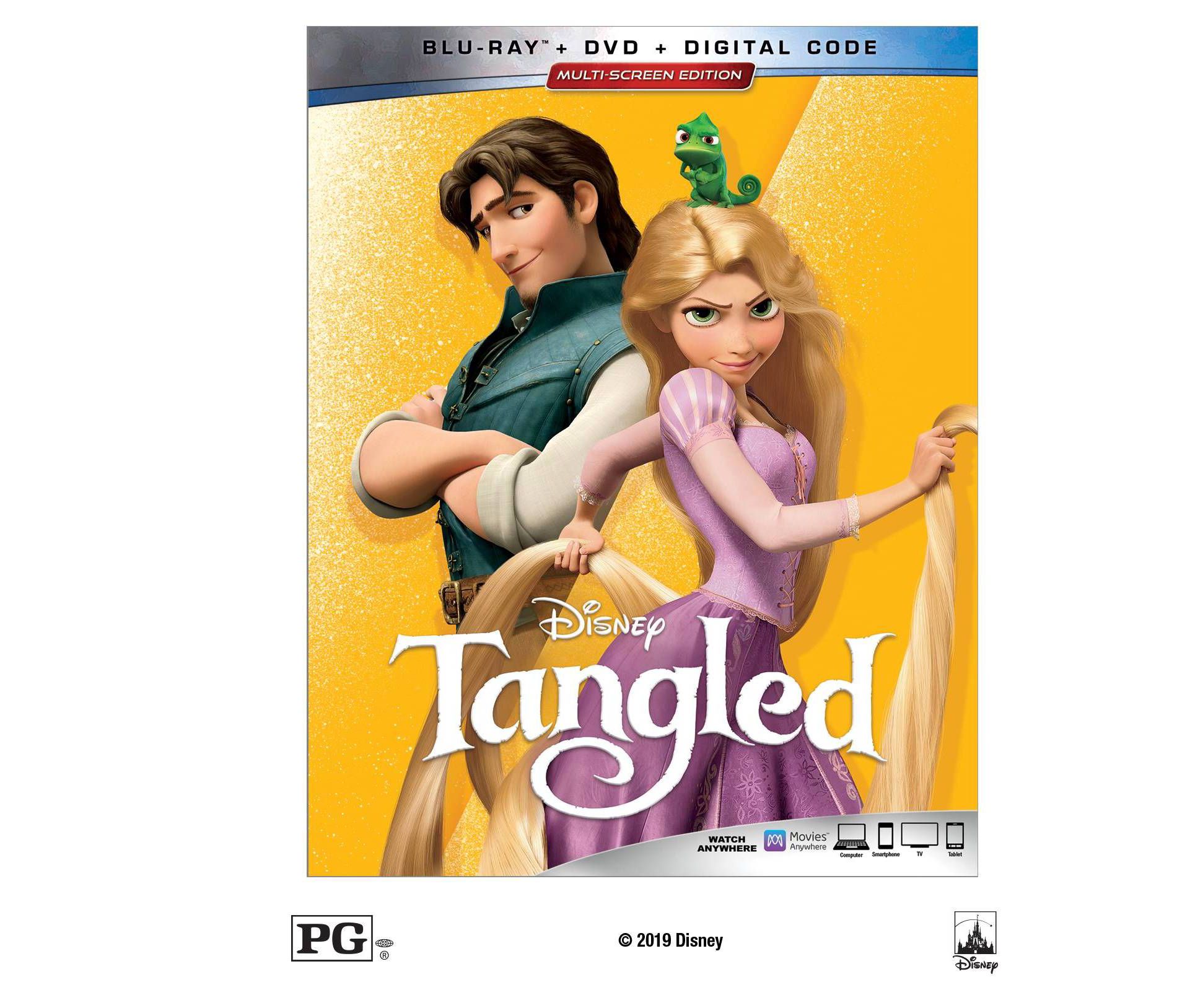 Tangled (Blu-ray + DVD + Digital)