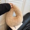 Anna-Kaci Women's Cute Plush Fur Handbag with Soft Textured Design - 2 of 4