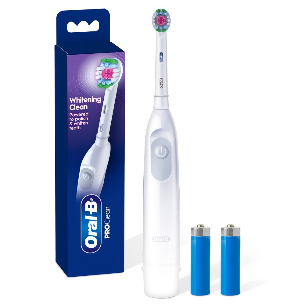 Photos - Electric Toothbrush Oral-B ProClean Whitening Clean Battery  - White 