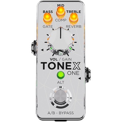 IK Multimedia TONEX ONE Limited-Edition Joe Satriani Collection Modeling Amp & Distortion Effects Pedal Silver