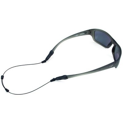 Croakies Arc Endless System Glasses Strap, Black|Made in the USA|Lightweight, Waterproof & Durable
