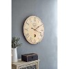 Gulches Vintage Wall Clock with Distressed Finish - 2 of 4