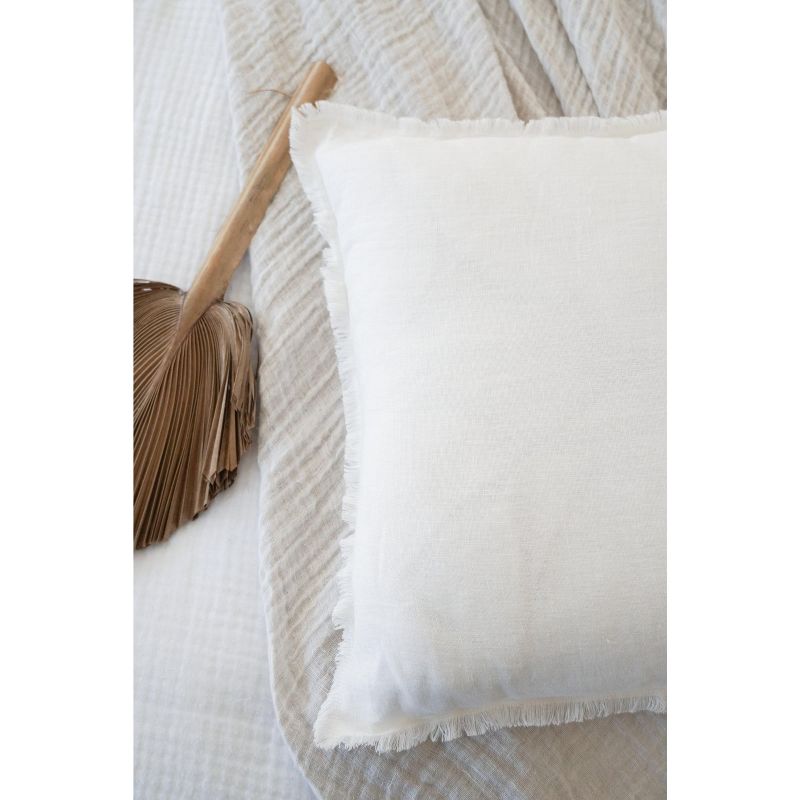 White So Soft Linen Pillows, 5 of 12