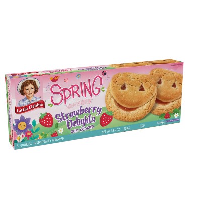 Little Debbie Spring Strawberry Delights Soft Cookies - 9.96oz/8ct
