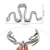 Unique Bargains Women's Metal Hair Claws 4.37"x2.2"x1.18" 2 Pcs - 4 of 4