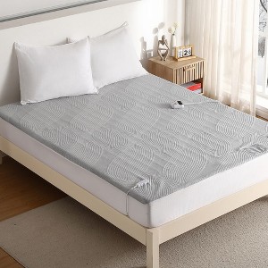 Electric Mattress Pad with 10 Heating Levels & 10 Hours Auto Off, Over heat Protection - 1 of 4