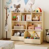 COZONY Kids Storage Organizer, Bookshelf with 5 Cubbies & 2 Drawers,  Chest for Playroom, Bedroom, Hallway, Classroom, or Nursery - 4 of 4