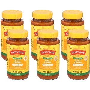 Tasty Bite Butter Chicken Simmer Sauce - Case of 6/13 oz - 1 of 4
