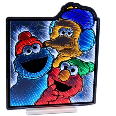 Sesame Street Holiday Friends Ekkolight 25"H