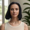 Unique Bargains Women's Straight Long Hair Wig 13x4in 180 Real Human Hair Black 1 Pc - 2 of 4