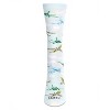 Memoi Women's Airplanes Bamboo Crew Socks Light Blue 9-11 - 2 of 3