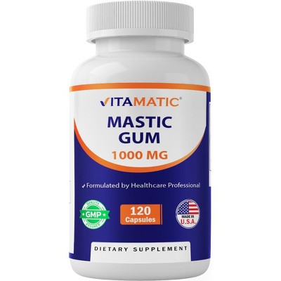 Mastic Gum 1000mg per Serving 120 Capsules