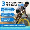 ZEBORA Probiotics for Men 100 Billion CFU - Probiotics & Prebiotics & Enzymes - 90 Veg Capsules - 2 of 4