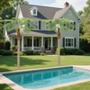 Artificial Palm Trees with Weighted Base, UV Resistant for Indoor & Outdoor. Perfect for Home, Office, Pool, Party & Wedding Decor. Easy Assembly. - 2 of 4
