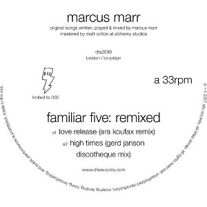 Marcus Marr - Familiar Five: Remixed (Vinyl) - 1 of 1