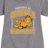 - Garfield - Varsity Graphic Short Sleeve Fleece Dress - 2 of 4