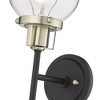 Millennium Lighting Mellrosa 2 - Light Wall Light in  Matte Black/Modern Gold - 2 of 4