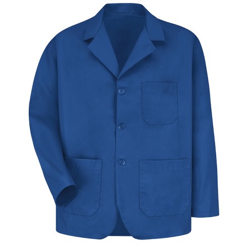 Мужское пальто Red Kap Lapel Counter Coat, Royal Blue, цвет: Красный