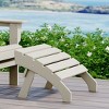 WestinTrends Dylan Outdoor Patio HDPE Adirondack Ottoman Footrest - 2 of 4
