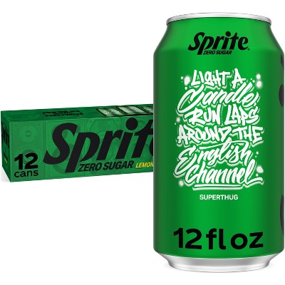 Sprite Zero Soda - 12pk/12 fl oz Cans
