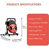 50ft Drain Cleaning Machine, 1/2 Inch Electric Drain Auger with 6 Cutters & Foot Switch, Portable Sewer Snake for 2" to 4" Pipes - 3 of 4