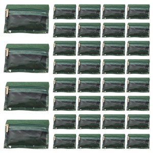 Unique Bargains Travel Pouches Soft Portable Small Flannel Jewelry Bags Organizer 36 Pcs - 1 of 3