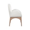 Meridian Furniture,Waldorf Chenille Fabric Dining Chair - 3 of 4