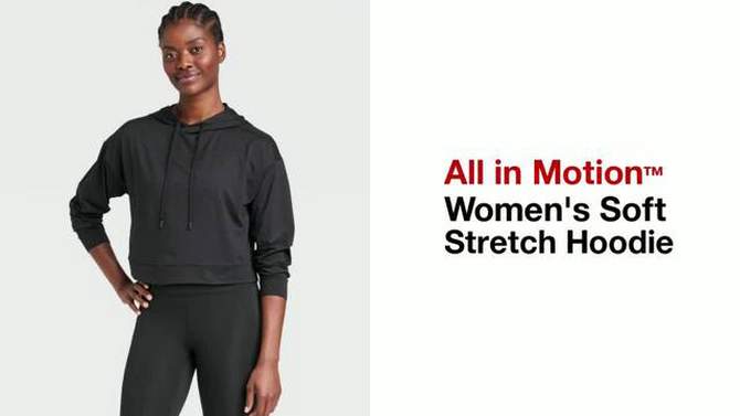 Women's Soft Stretch Hoodie - All In Motion™, 2 of 11, play video