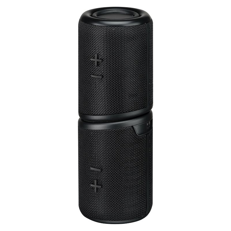 iLive Magnetic+ Portable Bluetooth® Stereo Speakers, True Wireless, Black, ISB2133B, 2 of 11