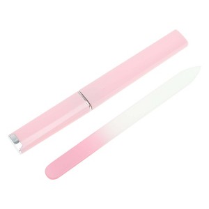 Unique Bargains Round Head Glass Multifunctional Nail File Manicure Tool - 1 of 4