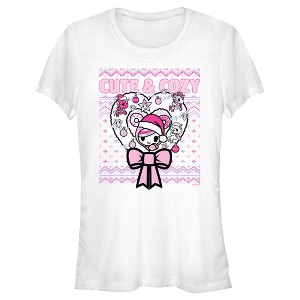 Juniors Womens Tokidoki Cute and Cozy Donutella T-Shirt - 1 of 4