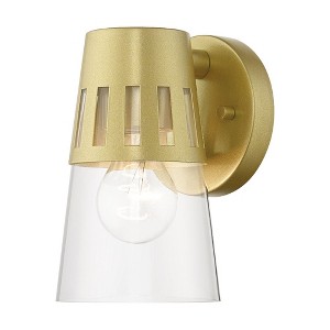 Livex Lighting Covington 1 - Light Wall Light in  Soft Gold - 1 of 4
