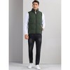 Lars Amadeus Men's Warm Sleeveless Puffer Detachable Hooded Winter Padded Vest - 2 of 4