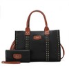 MKF Collection Davina Vegan Leather Women’s Tote Bag with wallet by Mia K - 2 of 4