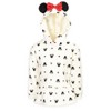 Mickey Mouse & Friends Minnie Mouse Baby Girls Pullover Fleece Hoodie T-Shirt and Leggings 3 Piece Outfit Set Infant - 3 of 4