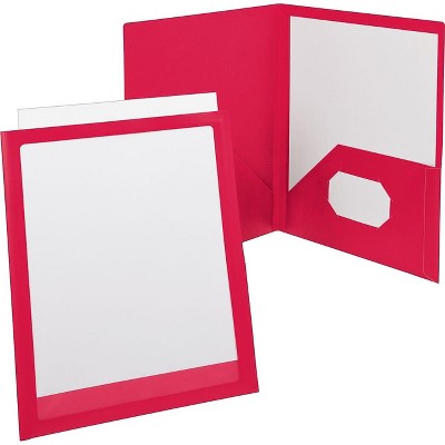 Oxford Oxford Poly Viewfolio Portfolio Red 8 57443EE