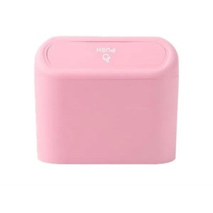 acxily Car Trash Can with Lid, Mini Auto Garbage Can, Multipurpose Organizers and Storage for Car, Home, Office - 1 of 1