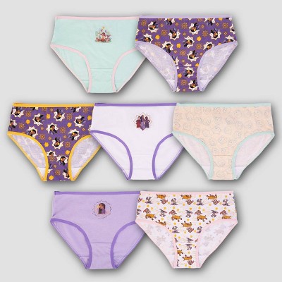 Girls' Disney Princess 4pk Underwear - 8 : Target