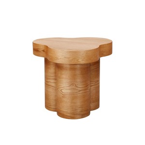 TOV Furniture Dora Natural Oak Side Table - 1 of 4