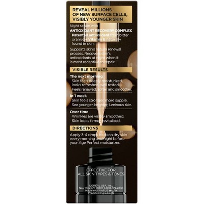 L&#39;Oreal Paris Age Perfect Cell Renewal Midnight Serum Anti-Aging Complex - 1 fl oz_3